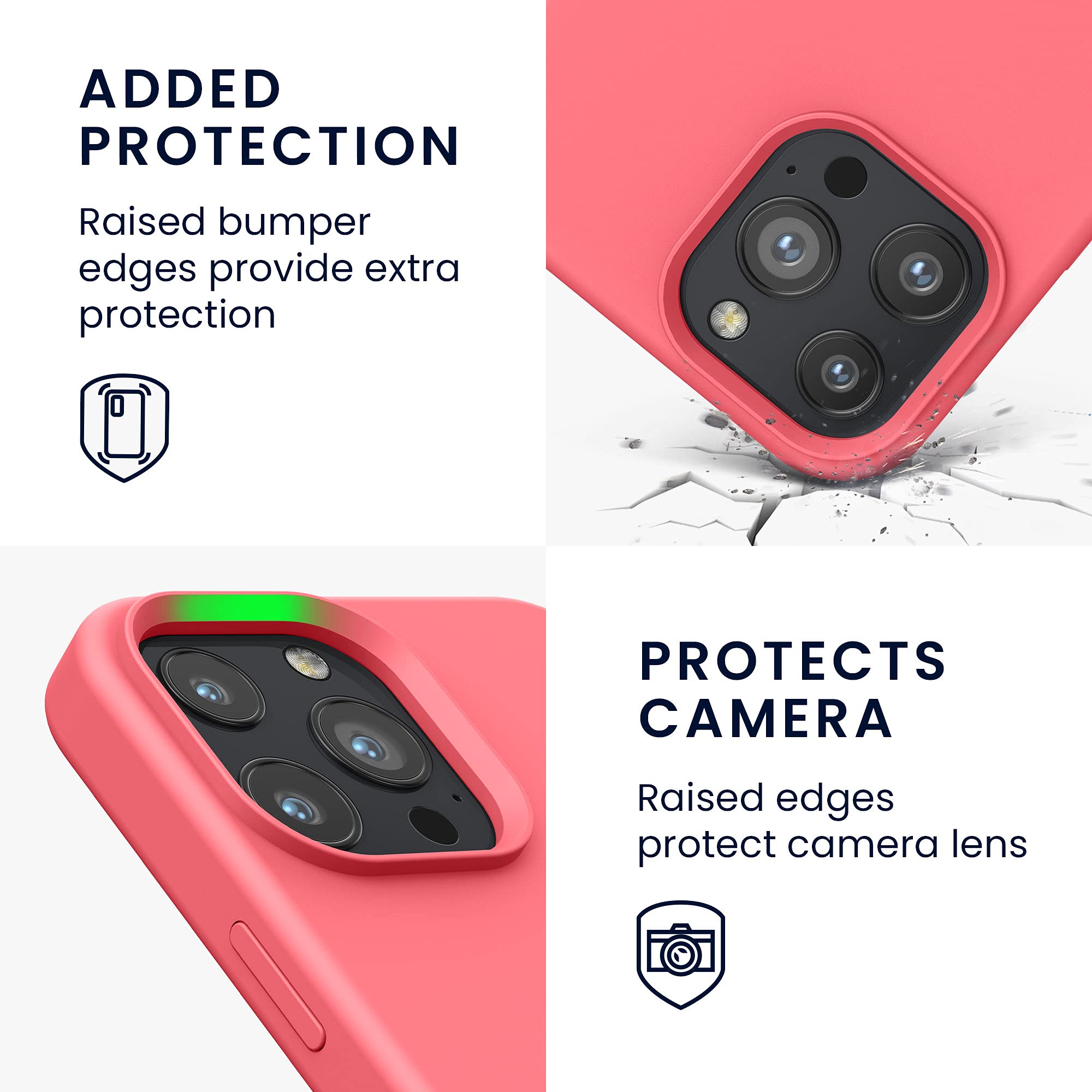 Amazon.com: kwmobile Case Compatible with Apple iPhone 13 Pro Max